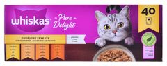 Whiskas Whiskas piščančja enolončnica v želeju 40 x 85 g - mokra hrana za odrasle mačke vseh pasem