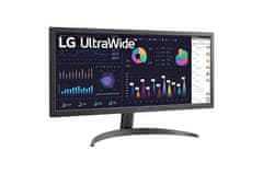 LG 26WQ500-B monitor, IPS, UWFHD (26WQ500-B)
