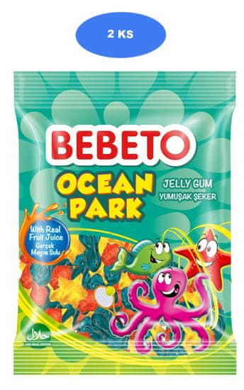 Bebeto   žele bonboni Ocean park 80g (2 kom)