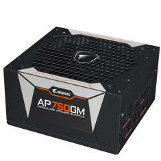 Gigabyte Aorus P750W modularni napajalnik, 80 Gold (GP-AP750GM)