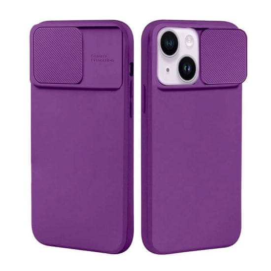 MG Privacy Lens ovitek za Xiaomi Redmi Note 12 Pro 5G, vijolična