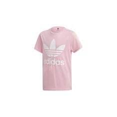 Adidas Majice obutev za trening roza L Trefoil Tee