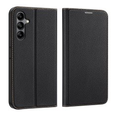 slomart dux ducis skin x2 case samsung galaxy a34 5g flip cover wallet stand black