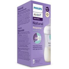 Philips Avent  ODZIVNA NARAVNA STEKLENIČKA Z ZRAČNIM VENTILOM 260 ML SLON