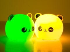 Luniks Otroška nočna lučka panda+ led daljinski upravljalnik