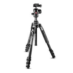 Manfrotto Befree ADVANCED aluminijasto potovalno foto stojalo, LEVER LOCK - (MKBFRLA4BK-BH)