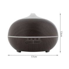 MG Humidifier aroma difuzor 400ml, rjav