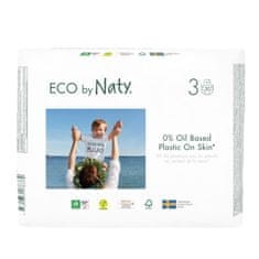 ECO by Naty Plenice za enkratno uporabo 3 (4-9 kg) 30 kosov