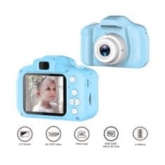 Cool Mango Otroška digitalna videokamera, mala igralna kamera, 1080p, modra