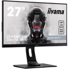 iiyama G-Master Silver Crow monitor, 2K, LED (GB273QSU-B5)