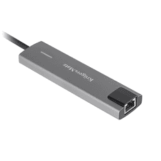 Krüger&Matz USB priklopna postaja tip C na HDMI, 2x USB3.0, 2x USB tip C, RJ45