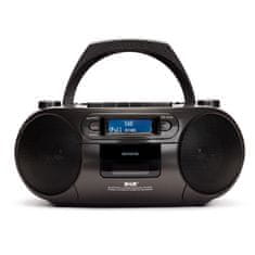 AIWA Prenosni CD/MP3/Kasetar radio - Boombox z DAB+/FM-RDS BBTC-660DAB/BK