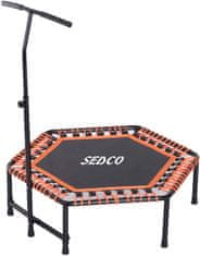 SEDCO Trampolin SEDCO fitness z ročajem HEXAGON 122 cm