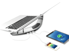 J5CREATE Boomerang priklopna postaja, HDMI, 5x USB, črno siva (JUD481)