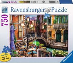Ravensburger Puzzle V mraku v Benetkah XL 750 kosov