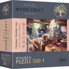 Trefl Sestavljanka Wood Craft Origin Zakladi na podstrešju 501 del