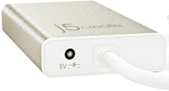J5CREATE adapter, Ethernet, USB-C, Champagne barva (JCH471)
