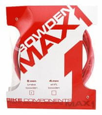 MAX1 bowden 5 mm rdeč paket 3 m