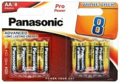 Basic alkalne baterije AA Panasonic blister 8 kos