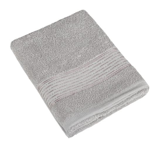Kolekcija brisač in kopalnih brisač Stripe - Brisača - 50x100 cm - svetlo siva