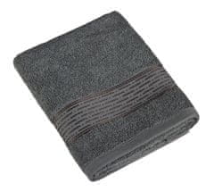 Kolekcija brisač in kopalnih brisač Stripe - Brisača - 50x100 cm - temno siva