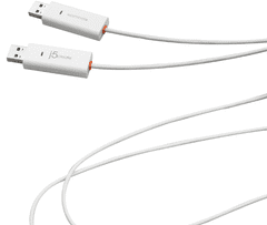 J5CREATE kabel, 1,8 m, bel (JUC400)