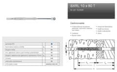 shumee FISCHER RAZŠIRITEV SXRL 10 x 80 T40 50 kosov