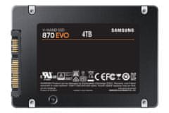 Samsung 870 EVO 4TB / 2,5" / SATA III / notranji