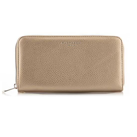 FLORA & CO Ženska denarnica H1689 taupe metal