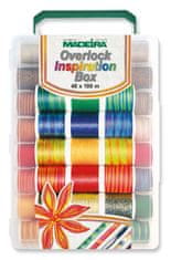 Madeira Set sukancev Overlock Inspiration Box, 48 x 100 m