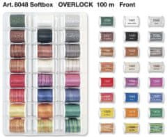 Madeira Set sukancev Overlock Inspiration Box, 48 x 100 m