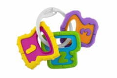 Chicco Grizalo z ropotuljico Keys, 3-18m