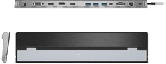 J5CREATE Triple Display priklopna postaja, 100W PD, 2x HDMI, VGA, 3x USB 3.0 (JCD543P)