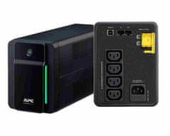APC Back-UPS BXMI 750VA (410W), AVR, USB, vtičnice IEC