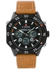 NaviForce Moška ura Lancer Dual Time (zn008b)