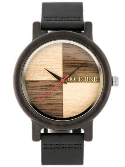 Bobo Bird Moška lesena ura (zx065a)