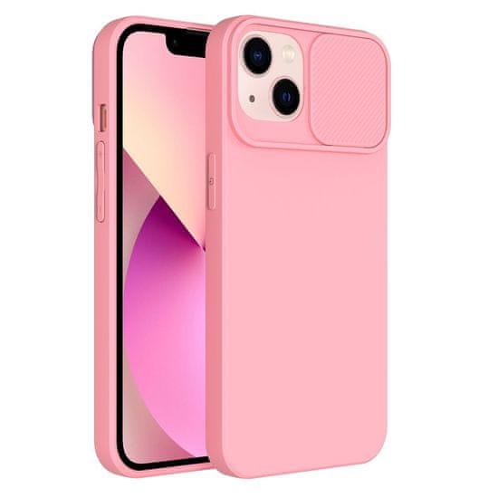 OEM SLIDE etui za IPHONE 13 Pro Max svetlo roza barve