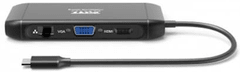 Port Designs priklopna postaja, USB-C, potovalni, 100W (901913)