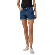 Vero Moda Ženske kratke hlače VMLUNA Slim Fit 10279489 Medium Blue Denim (Velikost XS)