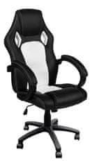 Aga Gaming Chair Racing MR2070 Black - White