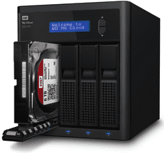 WD My Cloud Expert EX4100 NAS strežnik, 32TB, črn (WDBWZE0320KBK-EESN)