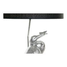 NEW Svetilka namizna DKD Home Decor Črna Srebrna Resin 60 W 220 V 33 x 33 x 74 cm