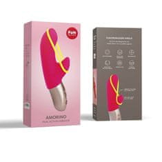 Fun Factory Amorino mini vibrator, roza/rumena