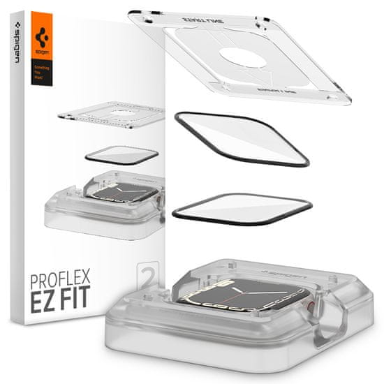 Spigen ProFlex EZ Fit 2 Pack - Apple Watch 9/8/7 45mm