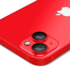 Spigen Glass EZ Fit Optik Pro 2 Pack, red - iPhone 14/iPhone 14 Plus