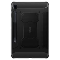 Spigen Ovitek za tablični računalnik Rugged Armor Pro, črn, Samsung Galaxy Tab S7 FE/S7 FE 5G