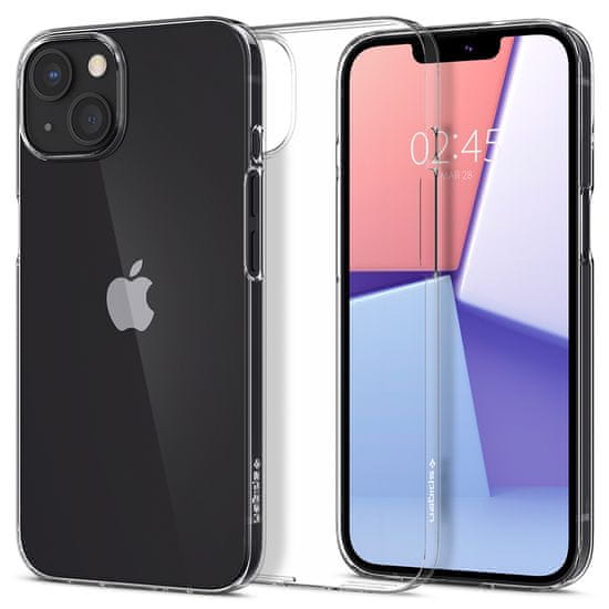 Spigen Ovitek za telefon Air Skin, prozoren, iPhone 13 mini