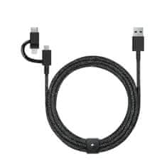 Native Union Belt Universal Cable (USB-C – Lighting/USB-C) 1.5m, cosmos