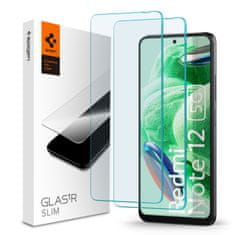 Spigen Glass Slim 2 Pack - Xiaomi Redmi Note 12 5G/POCO X5 5G