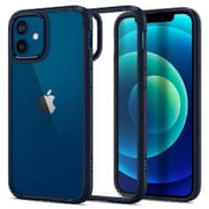 Spigen Ovitek za telefon Ultra Hybrid, mornarsko moder, iPhone 12/iPhone 12 Pro